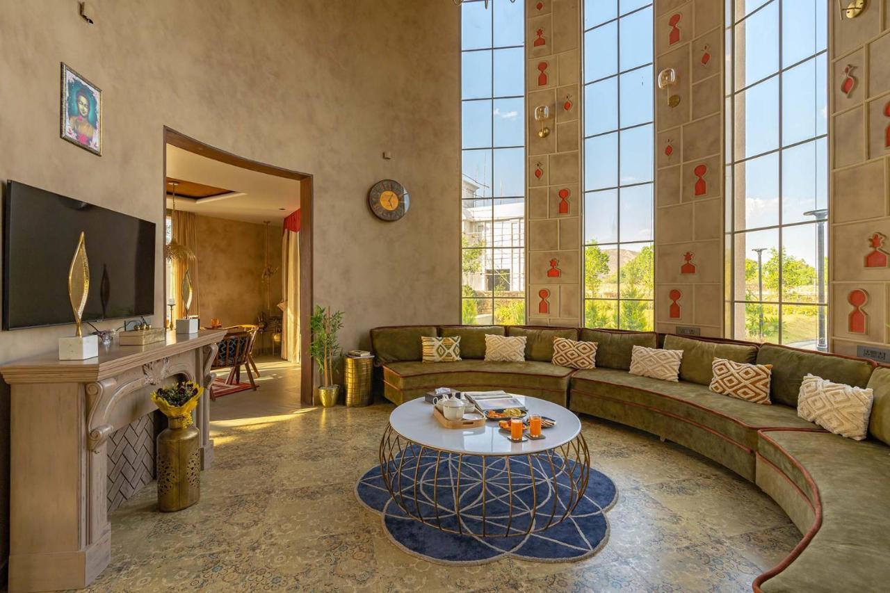 Noah'S Ark By Stayvista - Jaipur With Private Pool Dhānd Exteriör bild