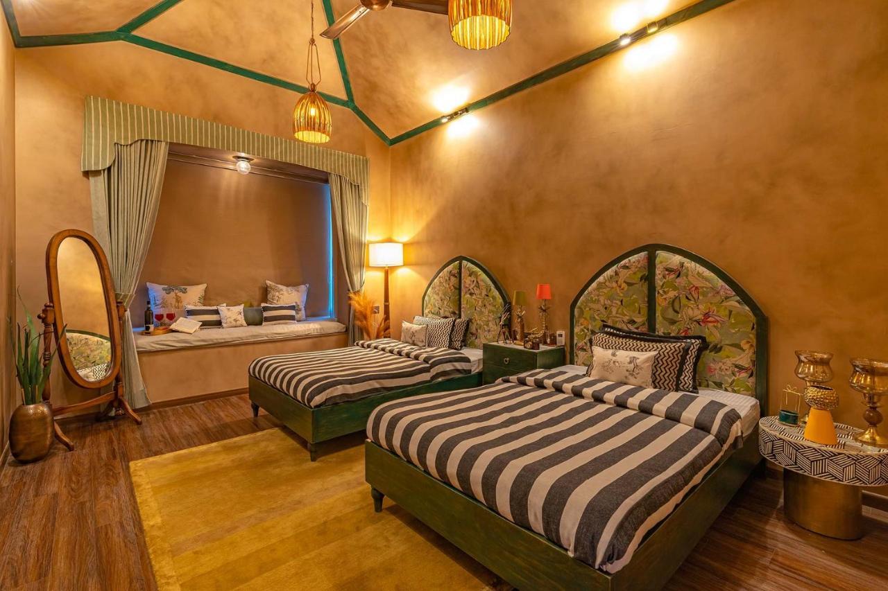 Noah'S Ark By Stayvista - Jaipur With Private Pool Dhānd Exteriör bild